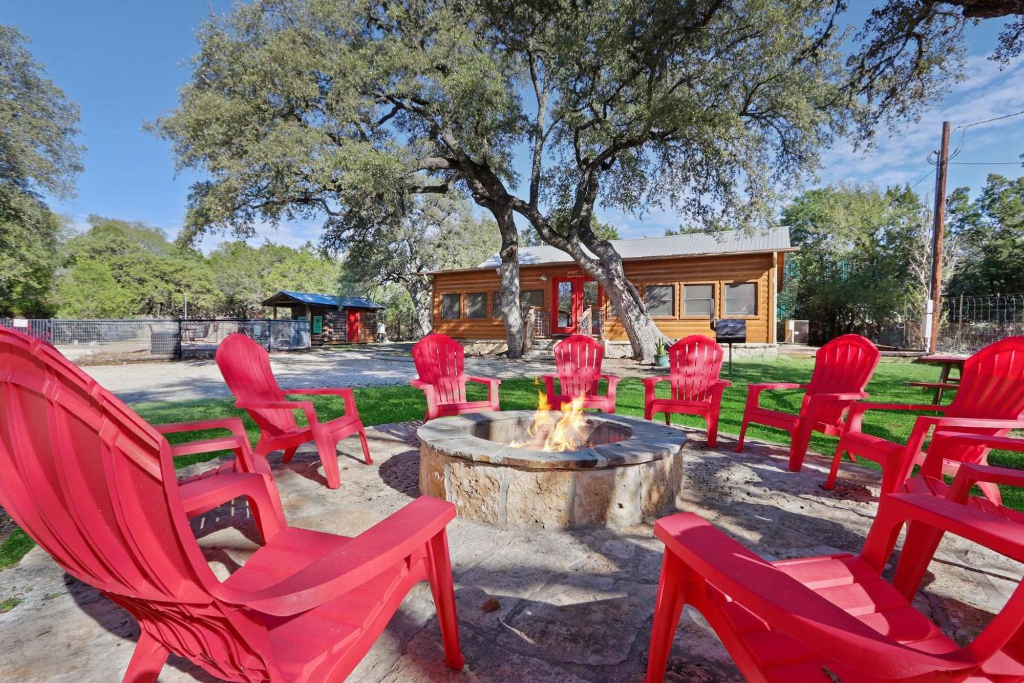 Wimberley Log Cabins Resort And Suites- Unit 5 エクステリア 写真